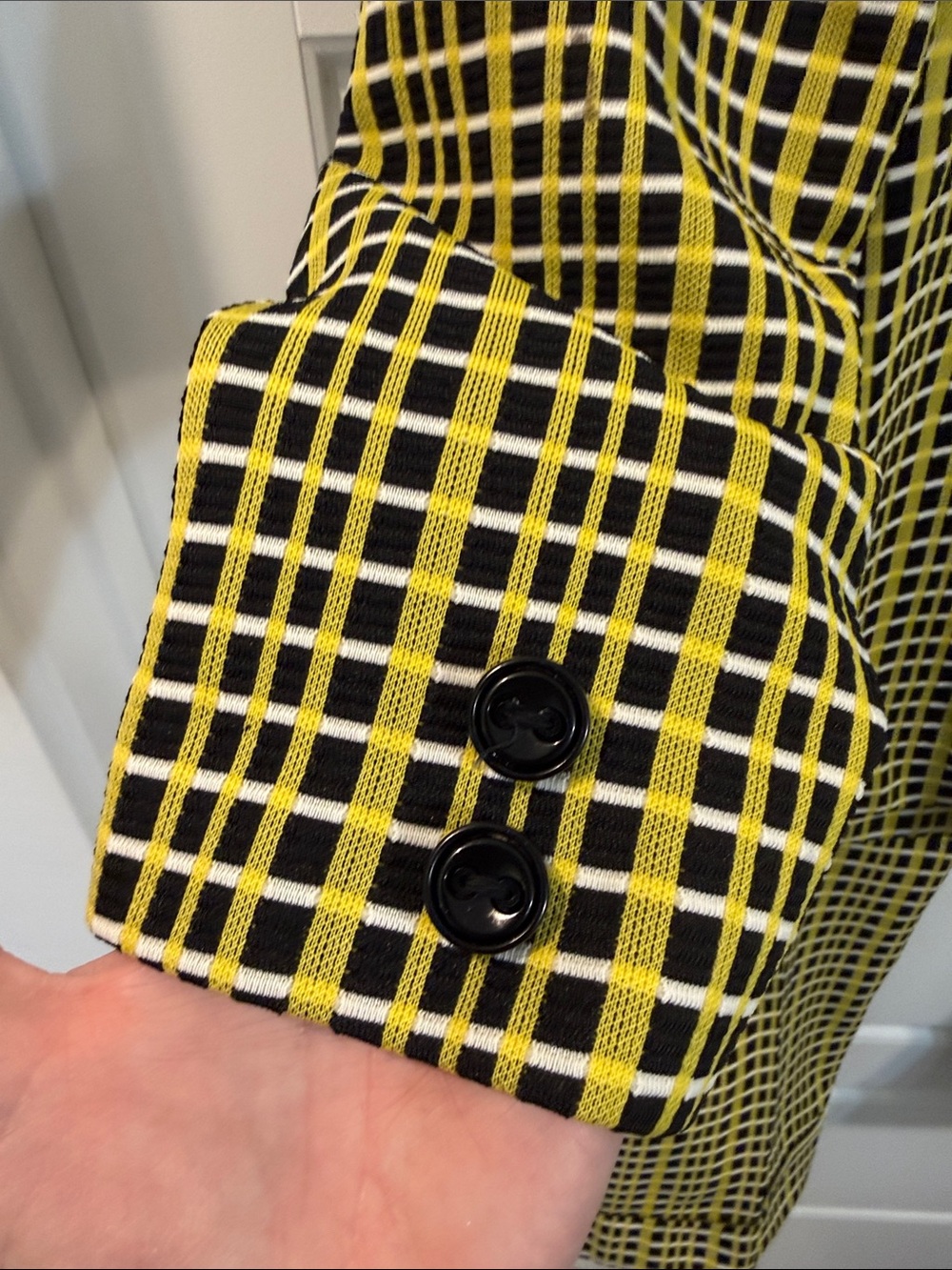Vintage 70’s Center Stage polyester plaid suit size 14 (vintage runs small) - Picture 14 of 14